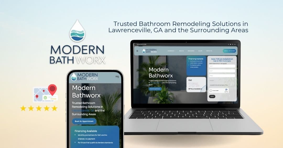 Modern Bathworx: Web Design & SEO Case Study