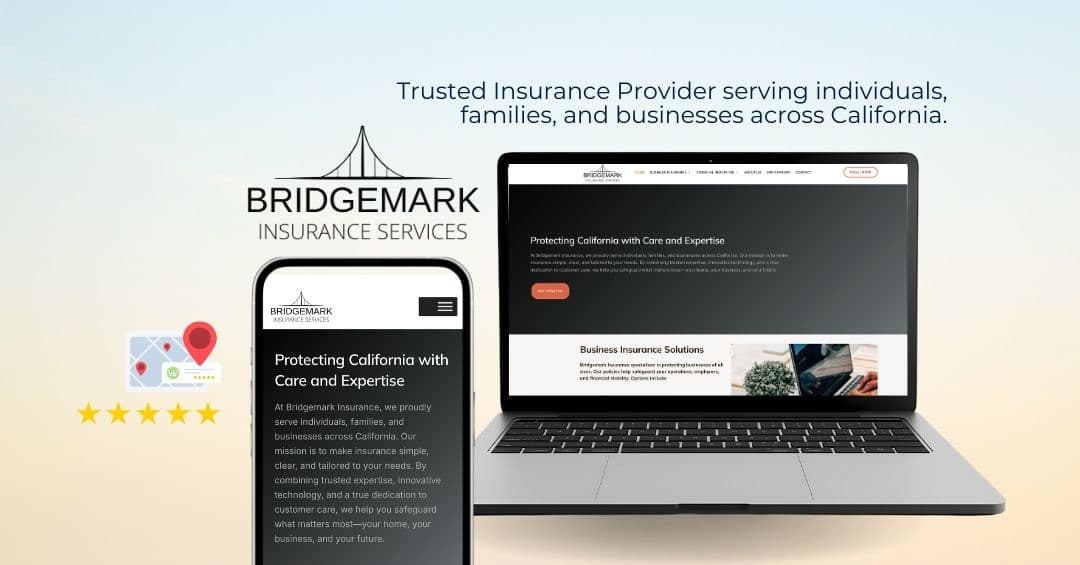Bridgemark Insurance Services: Web Design & SEO Case Study