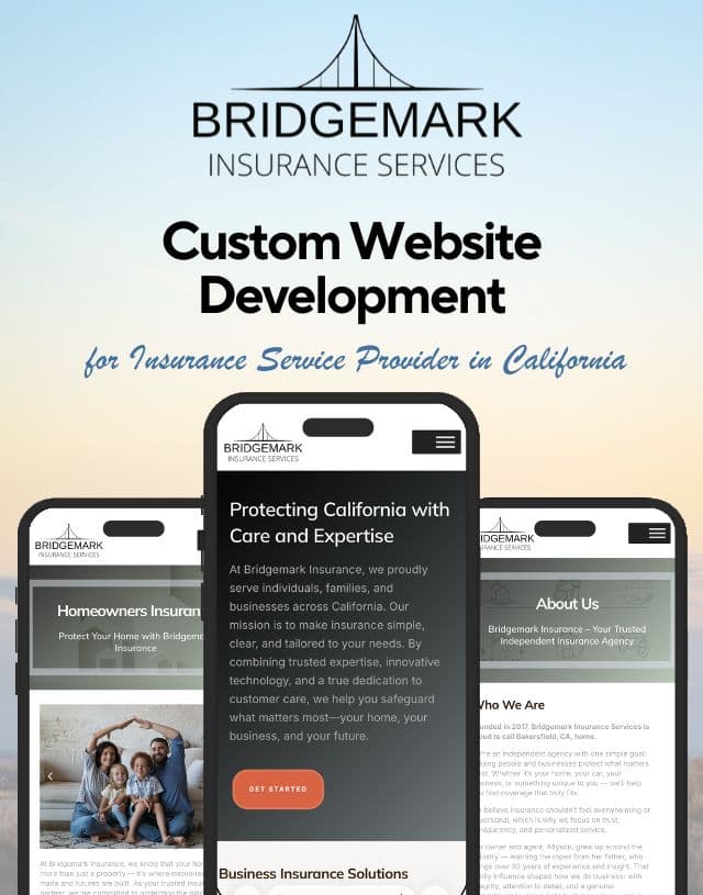Bridgemark Insurance Services: Web Design & SEO Case Study